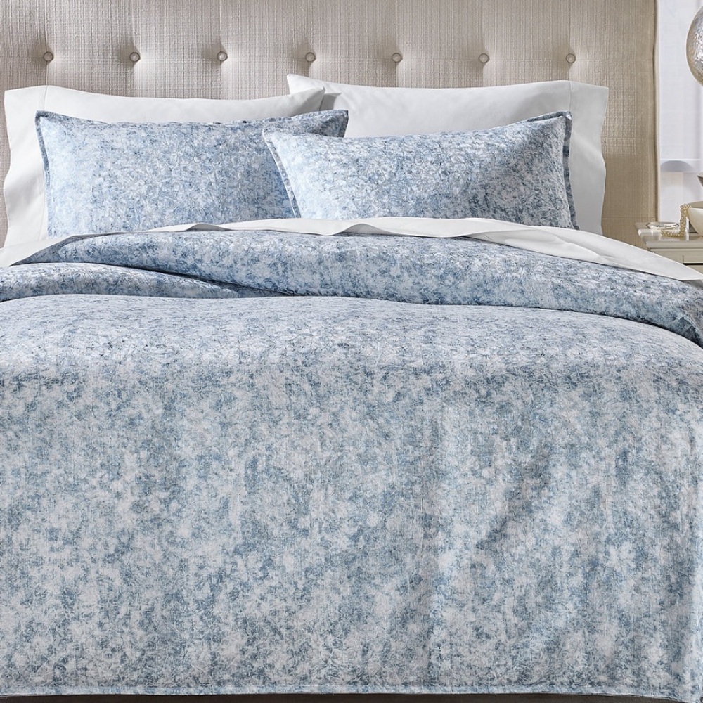 Hotel Collection Blue Queen Duvet Set